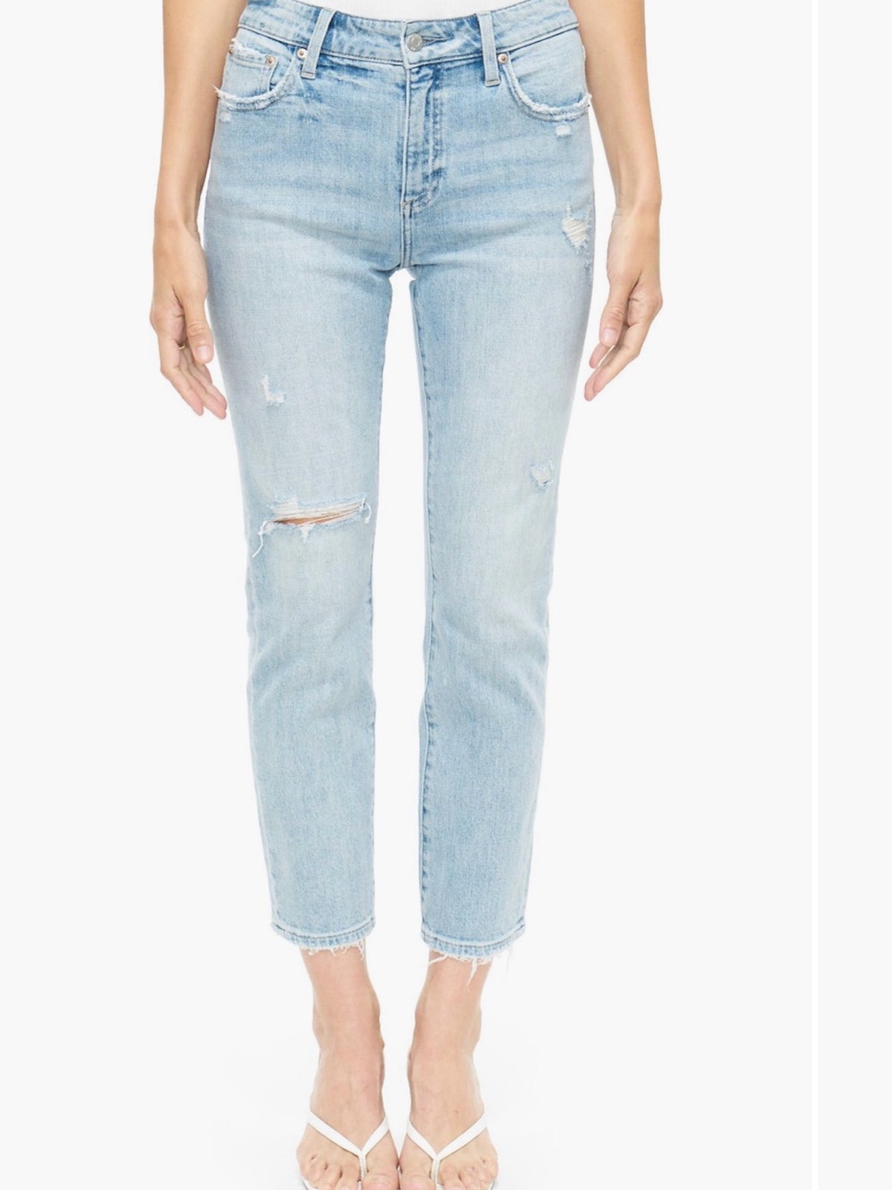 Pistola Monroe crop Straight Leg Jeans